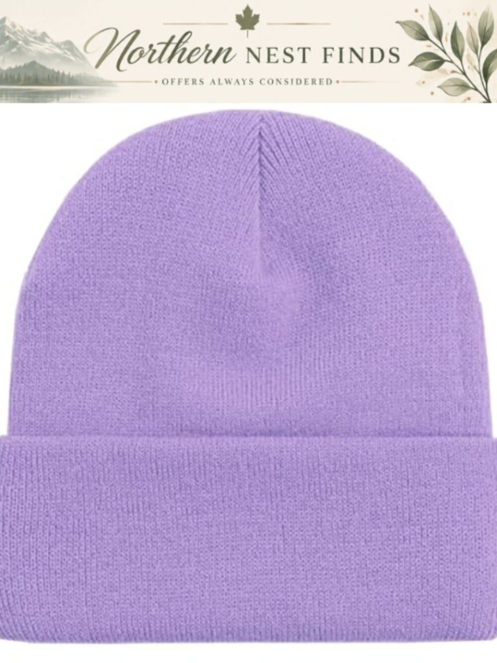 Messy Ponytail Beanie Cable Knit Stretch Skull Cap Winter Hat